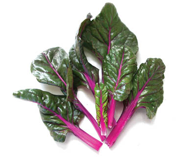 สวิสชาร์ตสีม่วง - Magenta Sunset Swiss Chard