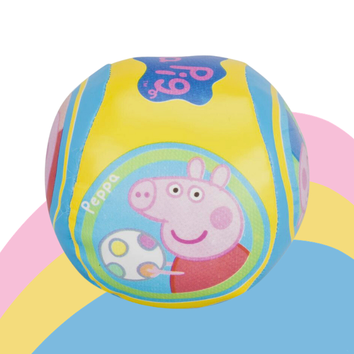ของแท้ ของเล่นเด็ก PEPPA PIG SOFT BALL ลูกบอลpeppa pig 1 ลูก บอลของเล่น บอลนิ่ม เสริมจินตนาการเด็ก