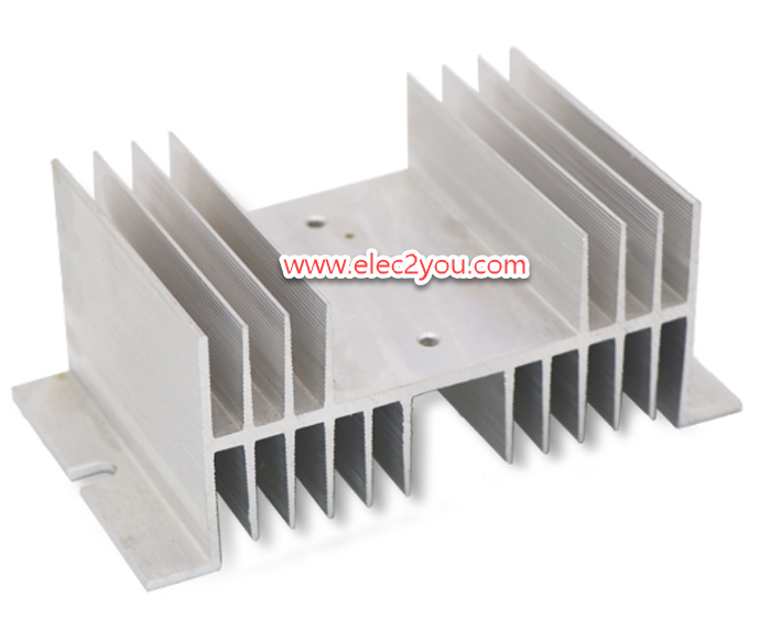 Heat Sink SSR (Solid State Relay) ระบายความร้อน W shape