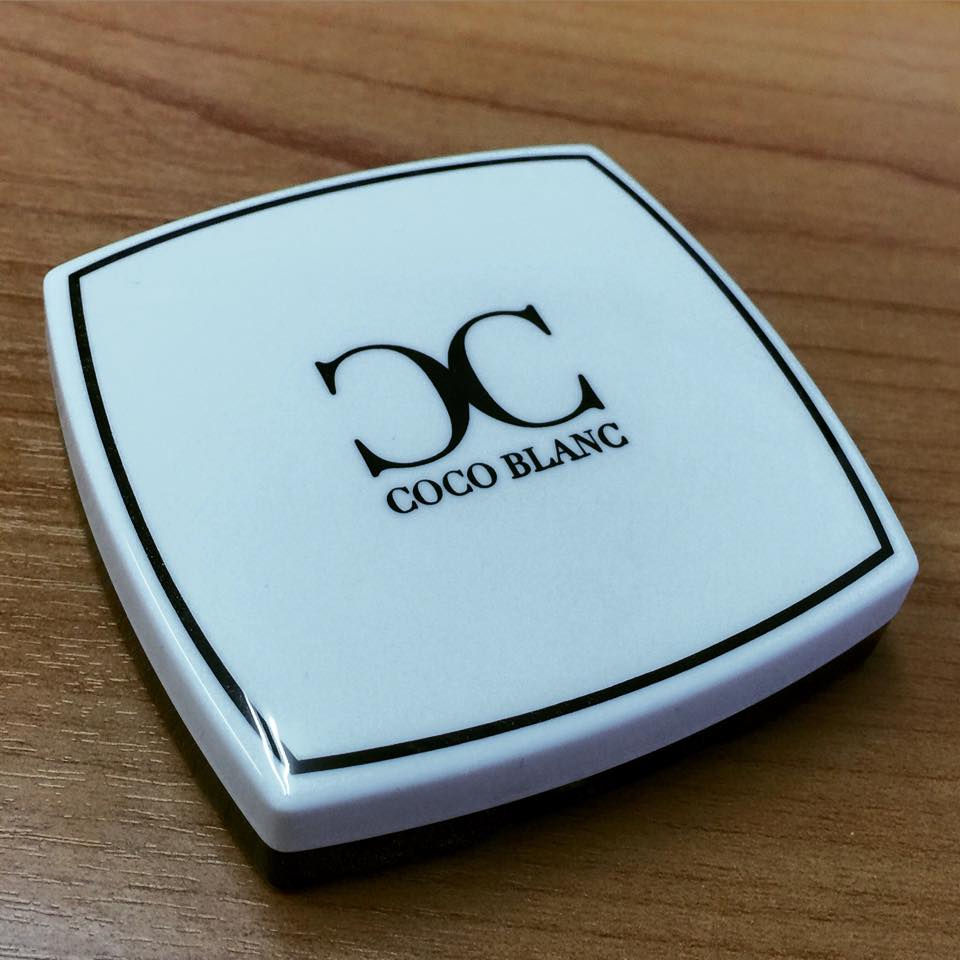 Coco Blanc Aura CC Pressed Powder แป้งโคโค่ บล็อง แป้งหน้าเงา ฉ่ำ วาว