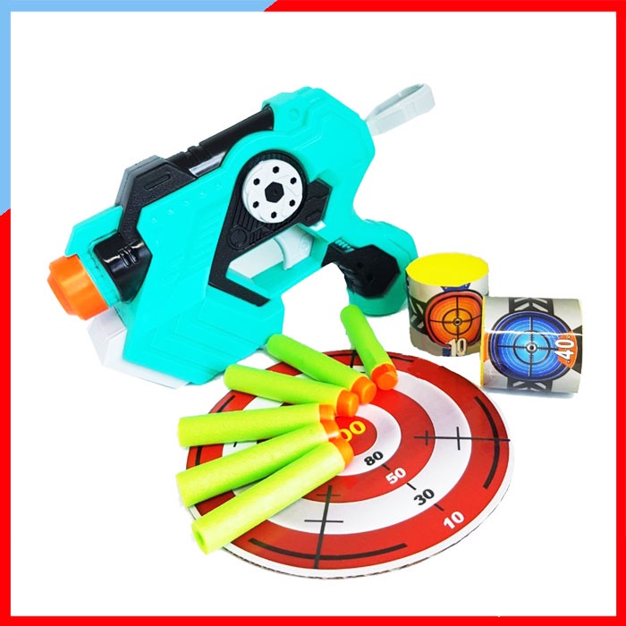 BG001 ปืนของเล่น ปืนกระสุนโฟม Shoot Game ปืนเด็กเล่น ปืนเนิร์ฟ ของเล่นเด็ก ของเล่นเสริมทักษะ