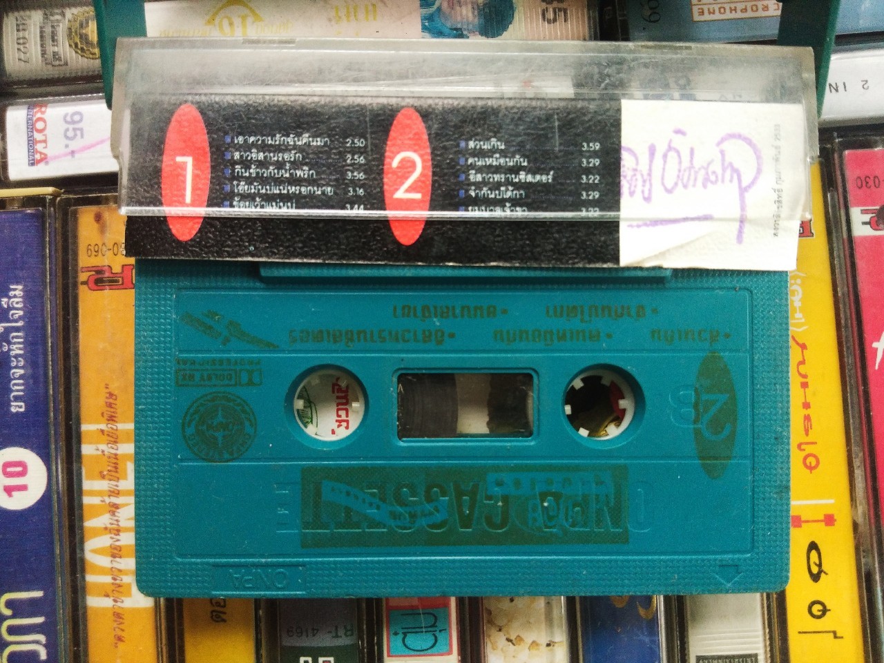 เทปเพลงไทย สภาพดี ม้วนละ 40 บาท