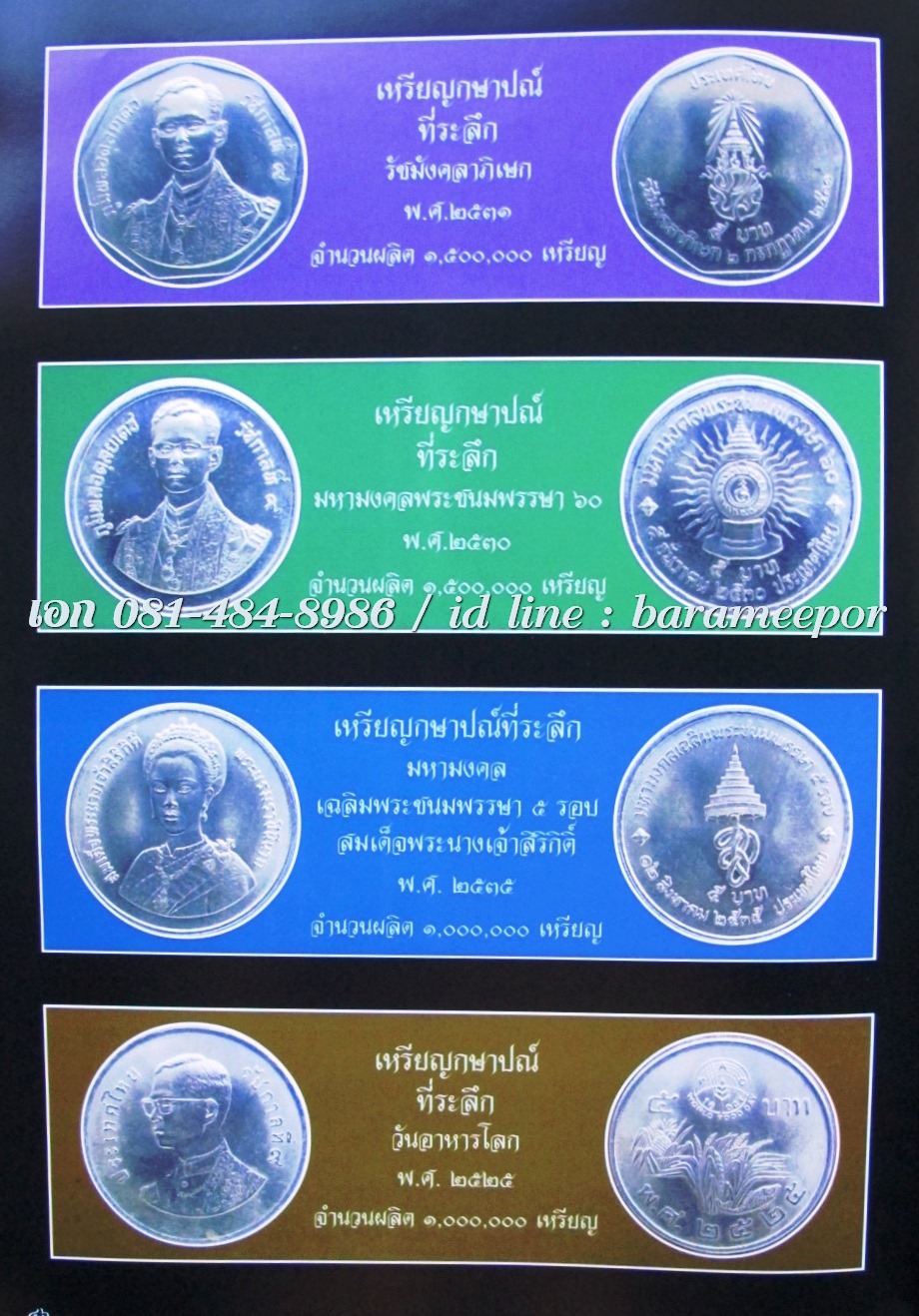 หนังสือ เหรียญกษาปณ์ไทย ร.๙ จากอดีตถึงปัจจุบัน พศ. ๒๔๙๓ ถึง ปัจจุบัน