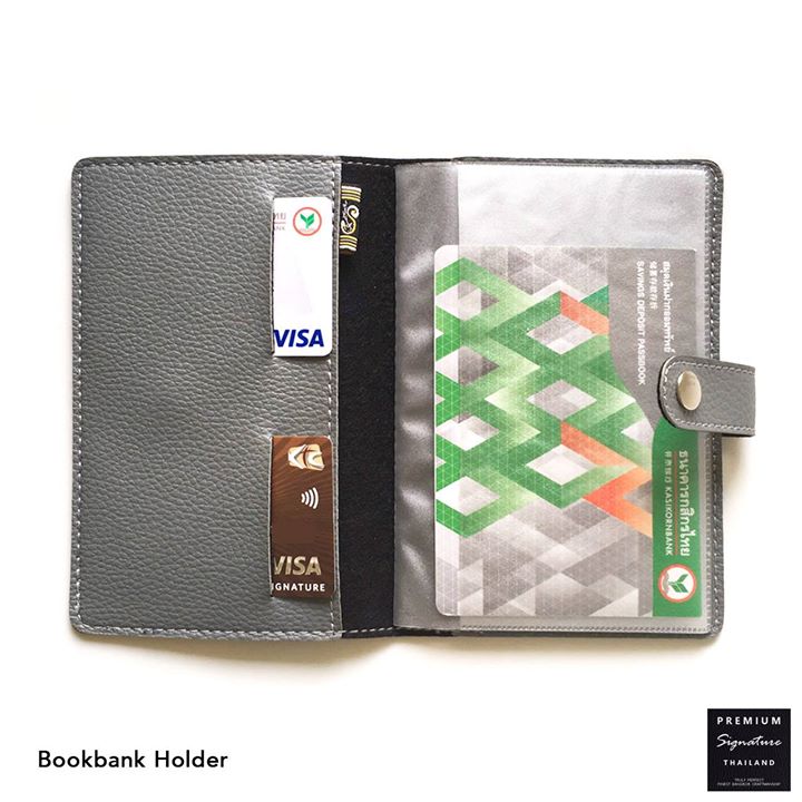 Bookbank Holder▪ กระเป๋าใส่สมุดบัญชีธนาคาร Bookbank Holder▪ กระเป๋าใส่สมุดบัญชีธนาคาร