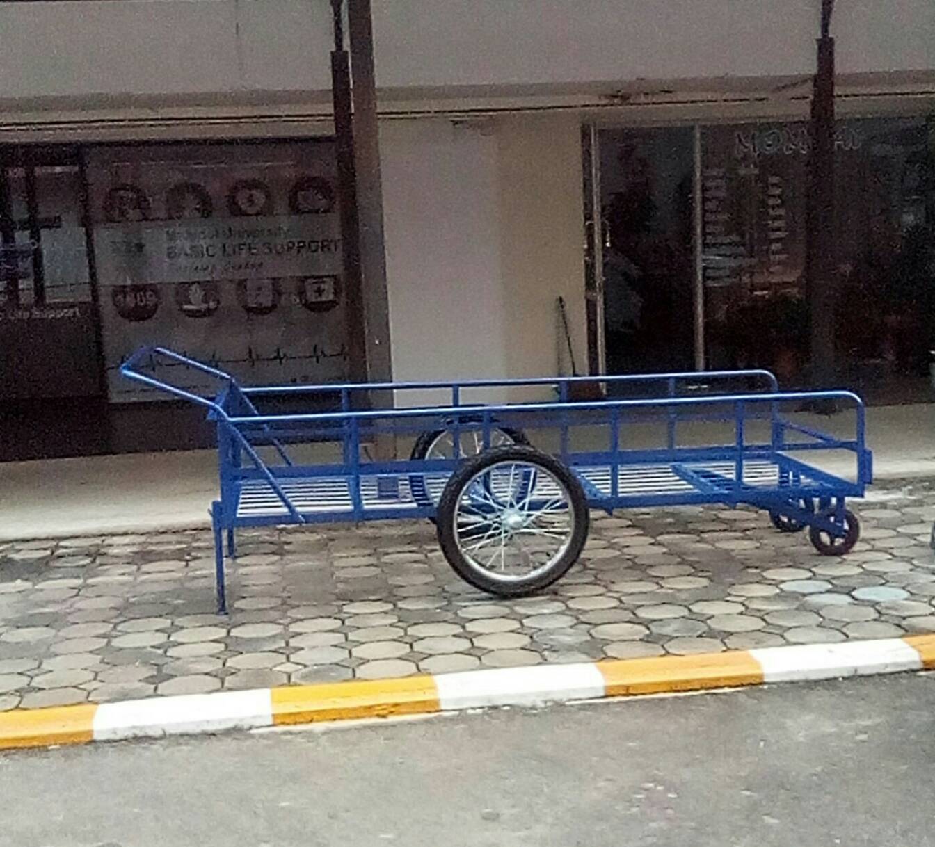 รถเข็นของ ขนาด 100×240ซม.เหล็กใหญ่(พิเศษ)