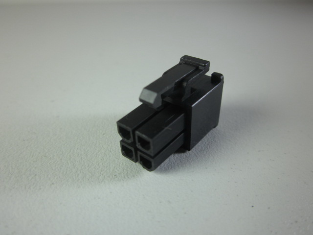 อะไหล่ หัวPower motherboard cpu 4พิน สีดำ