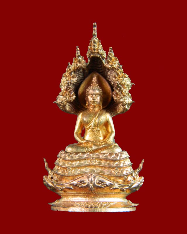 (พระประจำวันเสาร์) พระพุทธศิลป์นาคปรก 7 เศียรอุดกริ่งชนวนรวมใจผสมเหล็กไหล รุ่นมุจจลินท์มหาโภคทรัพย์ ปี 2557 เนื้อชนวนรวมใจผสมเหล็กไหล