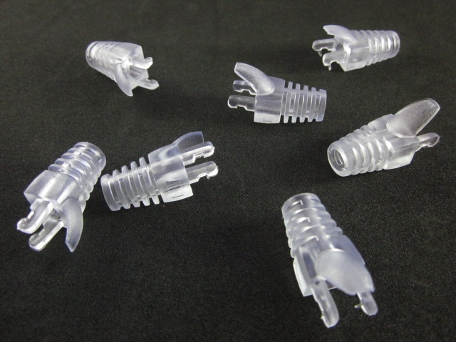 boot rj45 cat5 แบบ Alien sheath สีใส