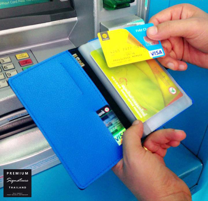 French Blue(น้ำเงิน) - Bookbank Holder