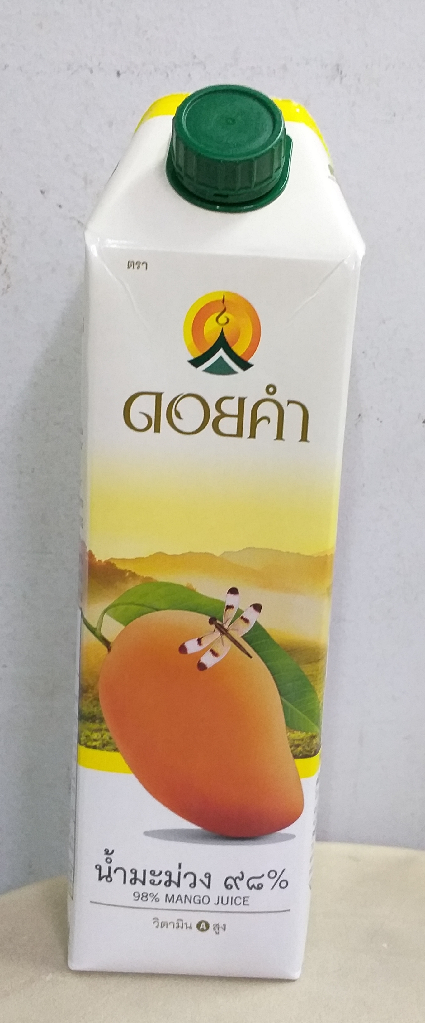 33-067-3100-1 น้ำมะม่วง 98% ดอยคำ 1000 มล.