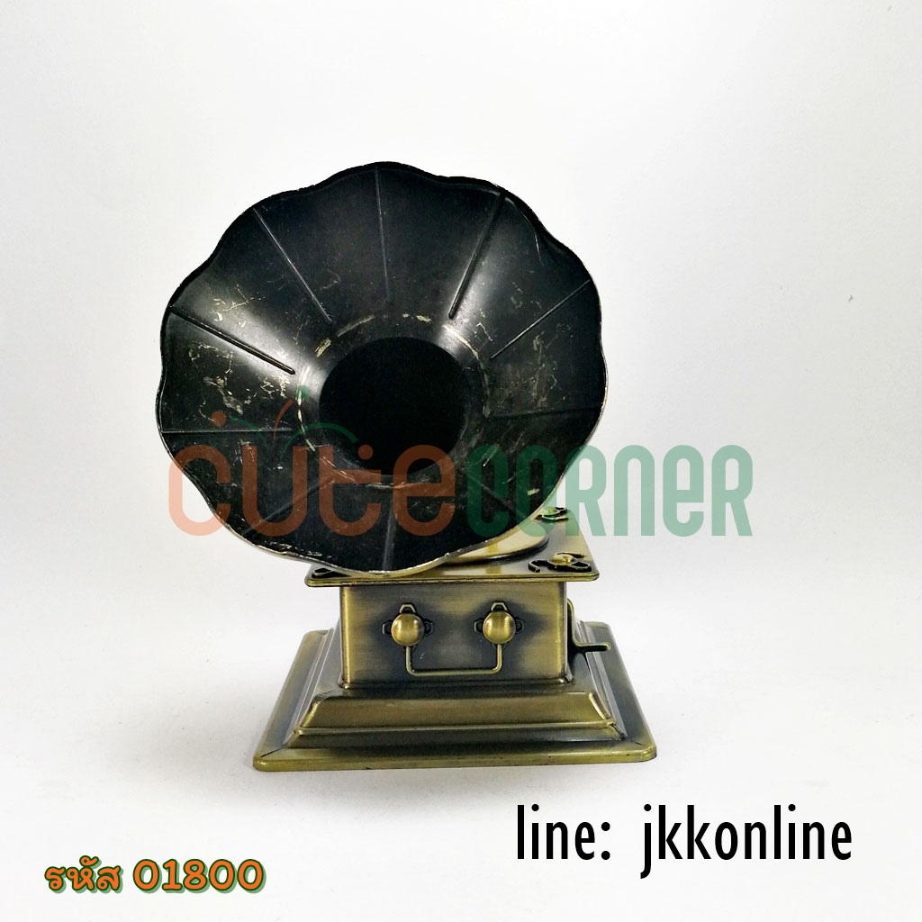 01800-โมเดลเครื่องเล่นแผ่นเสียง - ฟรีค่าส่ง