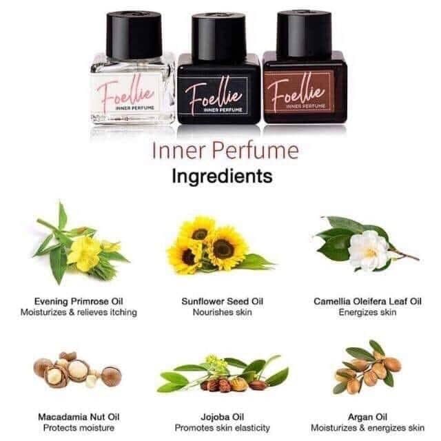 FOELLIE Eau de Inner Perfume น้ำหอมฟีโรโมนของเกาหลี ที่กระแสดีมาก กลิ่นหอมเย้ายวนกลิ่นผู้ดีแบบ Chanel Coco Madmoisel