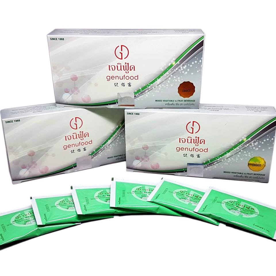 Genufood Enzyme เอนไซม์ เจนิฟู้ด ขนาด 15 ซอง