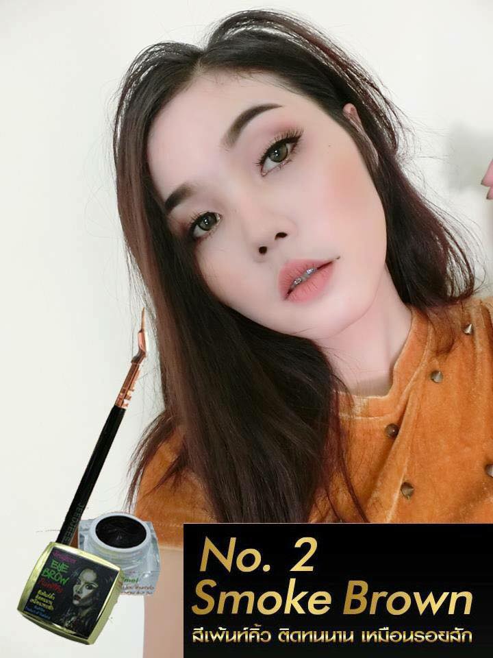 Jeedjees Eye Brow Painting 5 g. จี๊ดจีส สีเพนท์คิ้ว ติดทนนาน เหมือนรอยสัก แถมฟรี!! แปรงเพนท์