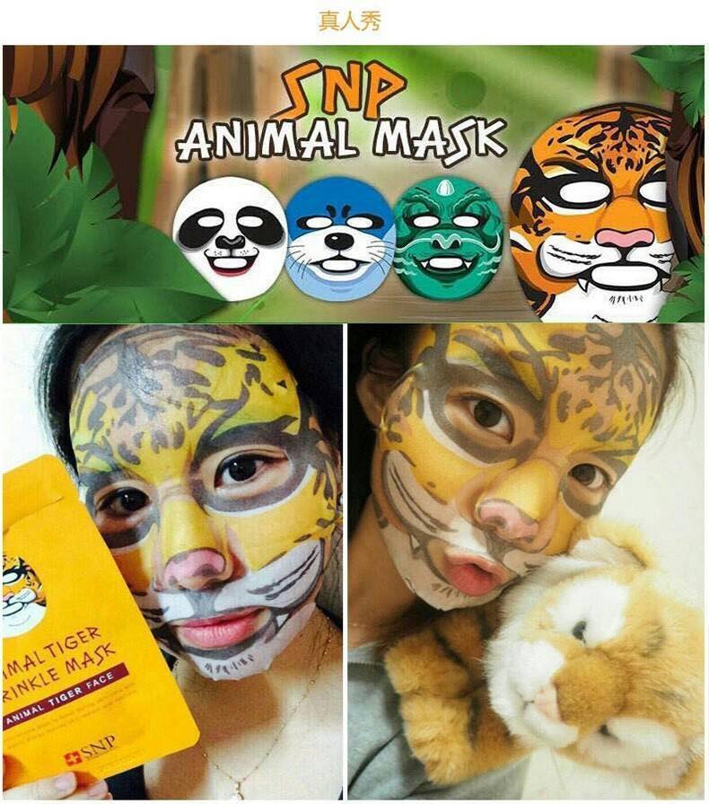 SNP ANIMAL MASK Panda Whitening Mask by JAR Si.Ka