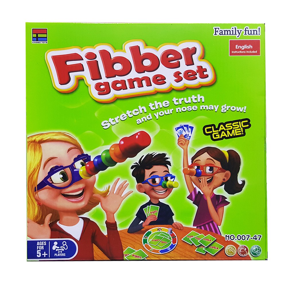 BO053 Fibber Board Game แฟมิลี่เกมส์ เกมส์ ไพ่โกหก สนุกสนานกับการการชิงไหว ชิงพริบ