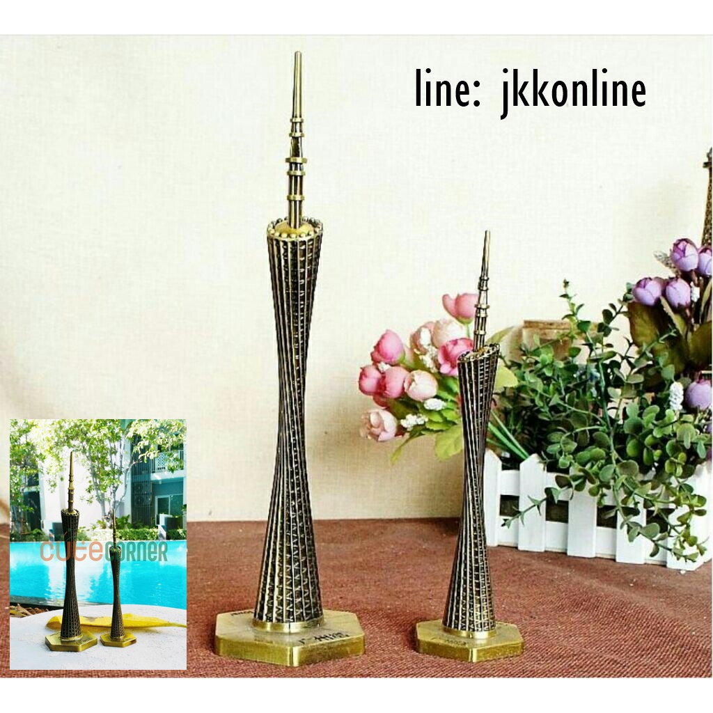 01717-โมเดลกวางโจวทาวเวอร์ 25 ซม - ฟรีค่าส่ง