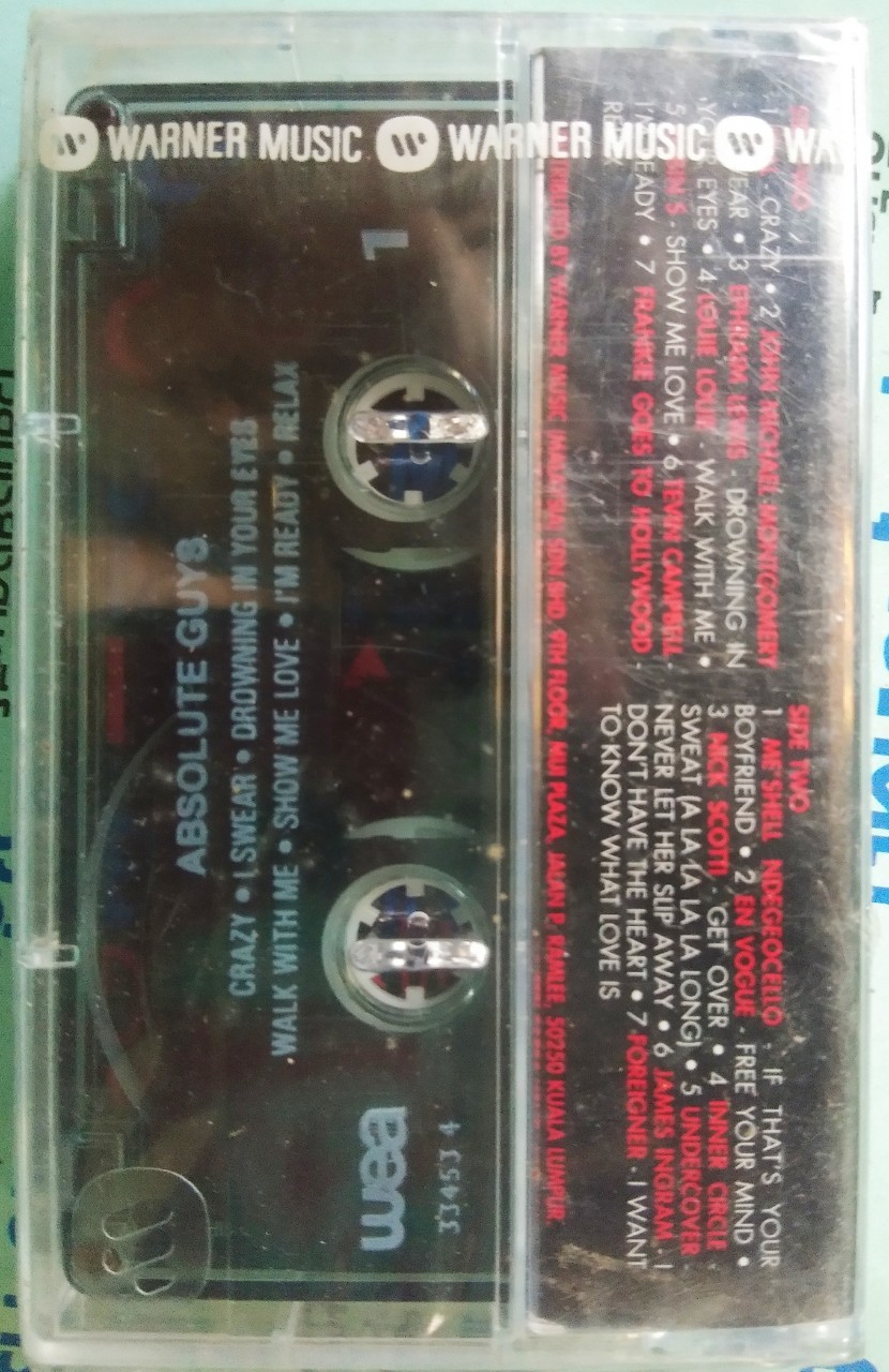 เทปเพลงไทย+สากล สภาพซีล ม้วนละ 50 บาท