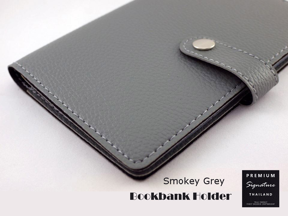 Smokey Grey(เทา) - Bookbank Holder