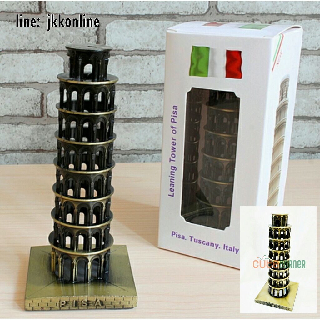 01710-โมเดลหอเอนปิซา 16 ซม - ฟรีค่าส่ง