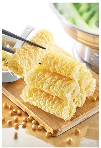 ฟองเต้าหู้ม้วน