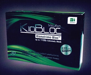 KioBloc Kionutrime-Bloc ไคโตซานจากพืชแคปซูล 30 Capsules
