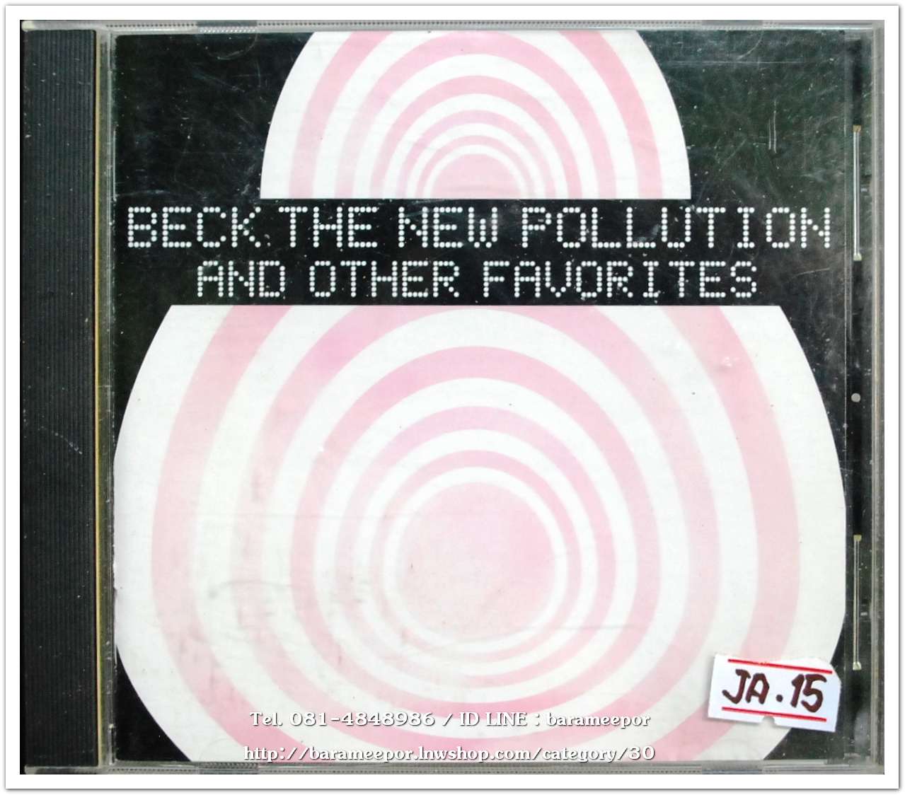 ซีดี.นักร้องญี่ปุ่น ฺBACK THE NEW POLLUTION AND OTHER FAVORITES สภาพสวย
