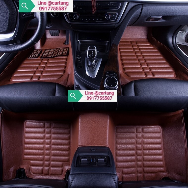 พรมปูพื้นรถยนต์ 5D MAZDA 3 พรม 5D มาสด้า 3 สีดำ
