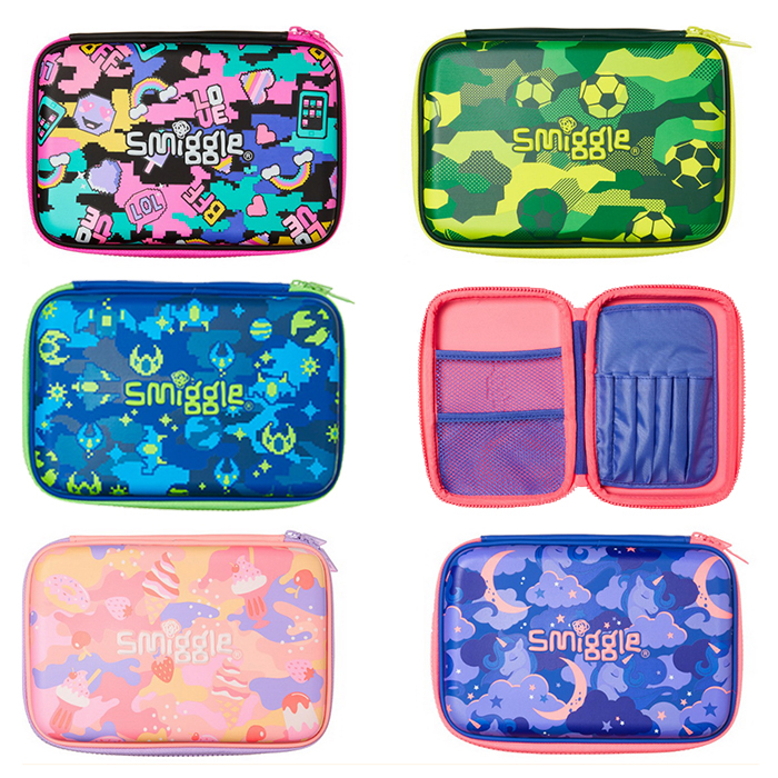 SMP185 กล่องดินสอ smiggle ราคาถูก Seek Hardtop Pencil Case