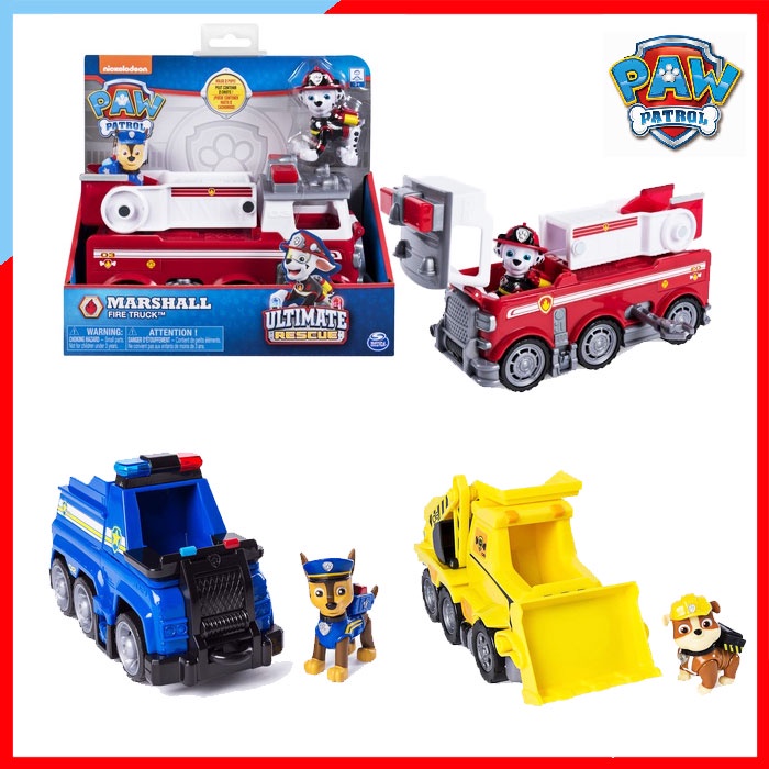 FK007 Paw Patrol ของเล่นยานพาหนะคู่ใจพาวพาโทรล Vehicle Ultimate Rescue