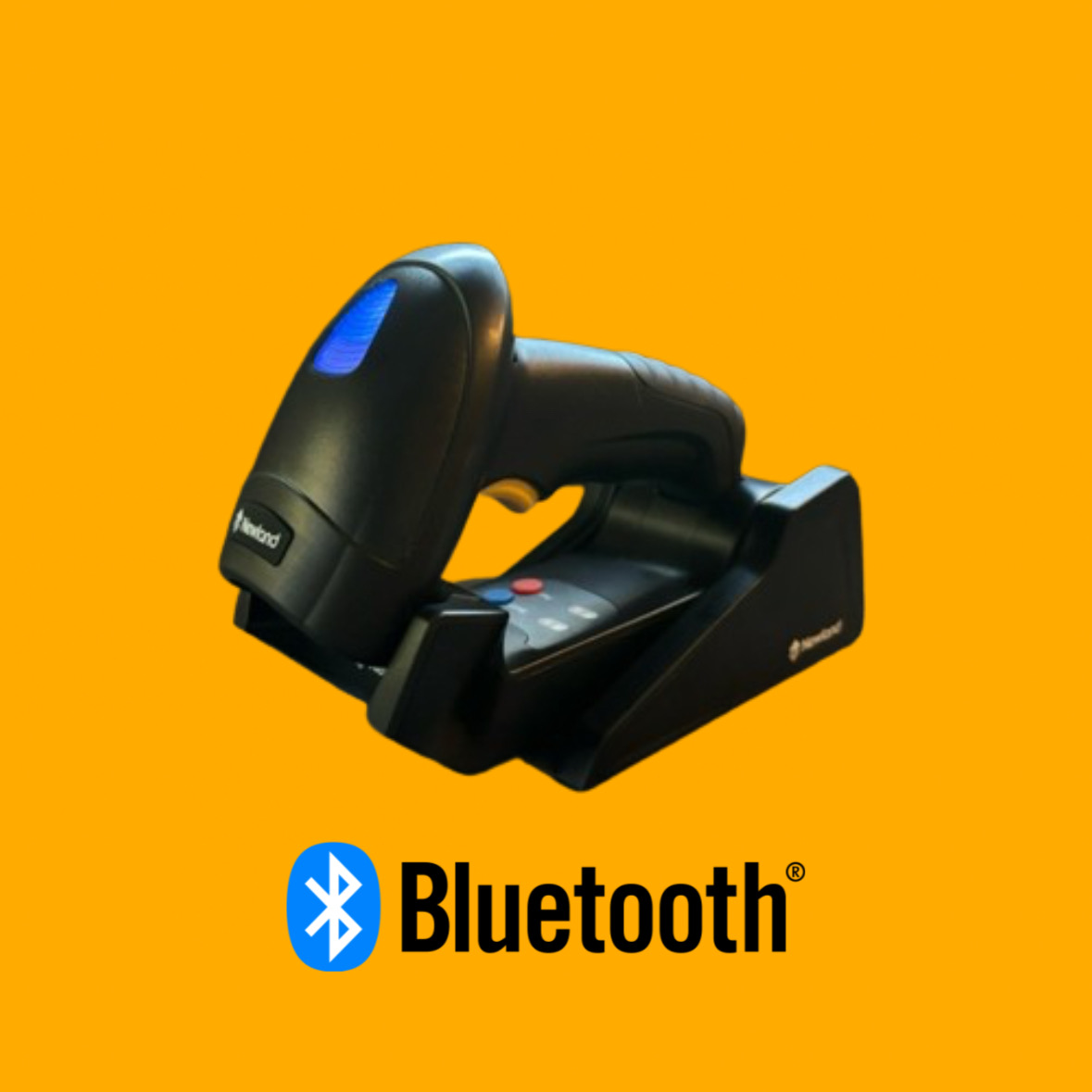 Newland HR32-BT 1D/2D Passport OCR Bluetooth Barcode Scanner มาพร้อมแท่นชาร์จ