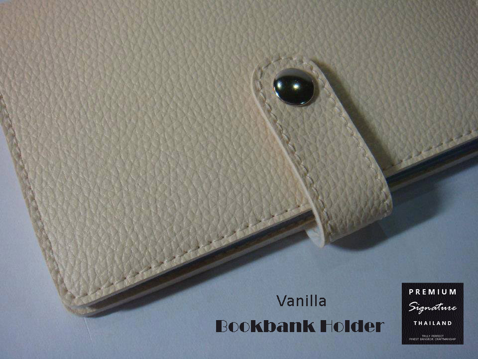 Vanilla(ครีม) - Bookbank Holder