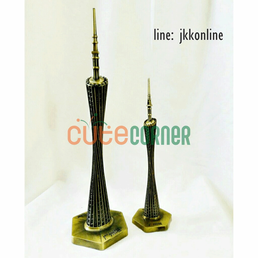 01717-โมเดลกวางโจวทาวเวอร์ 25 ซม - ฟรีค่าส่ง