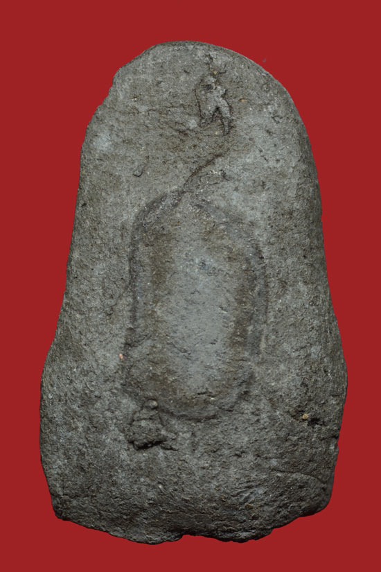 หลวงพ่อทวดพิมพ์ห้าเหลี่ยม (พิมพ์เล็ก) พระอาจารย์พล วัดนาประดู่ พ.ศ. 2539