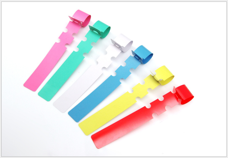 ป้ายชื่อพลาสติก แบบพันรอบ (30 ชิ้น/แพค)