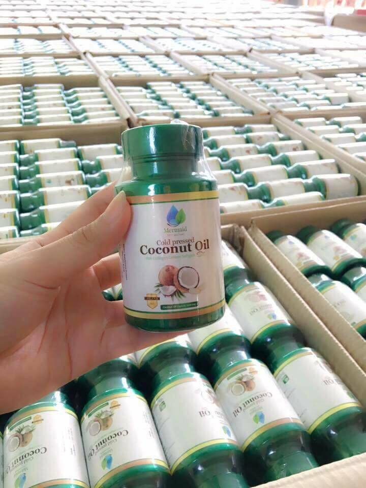Cold Pressed Coconut Oil by Mermaid น้ำมันมะพร้าวสกัดเย็น