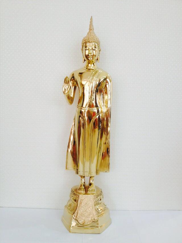 พระประจำวัน (ทองเหลือง หน้าตัก 5 นิ้ว)