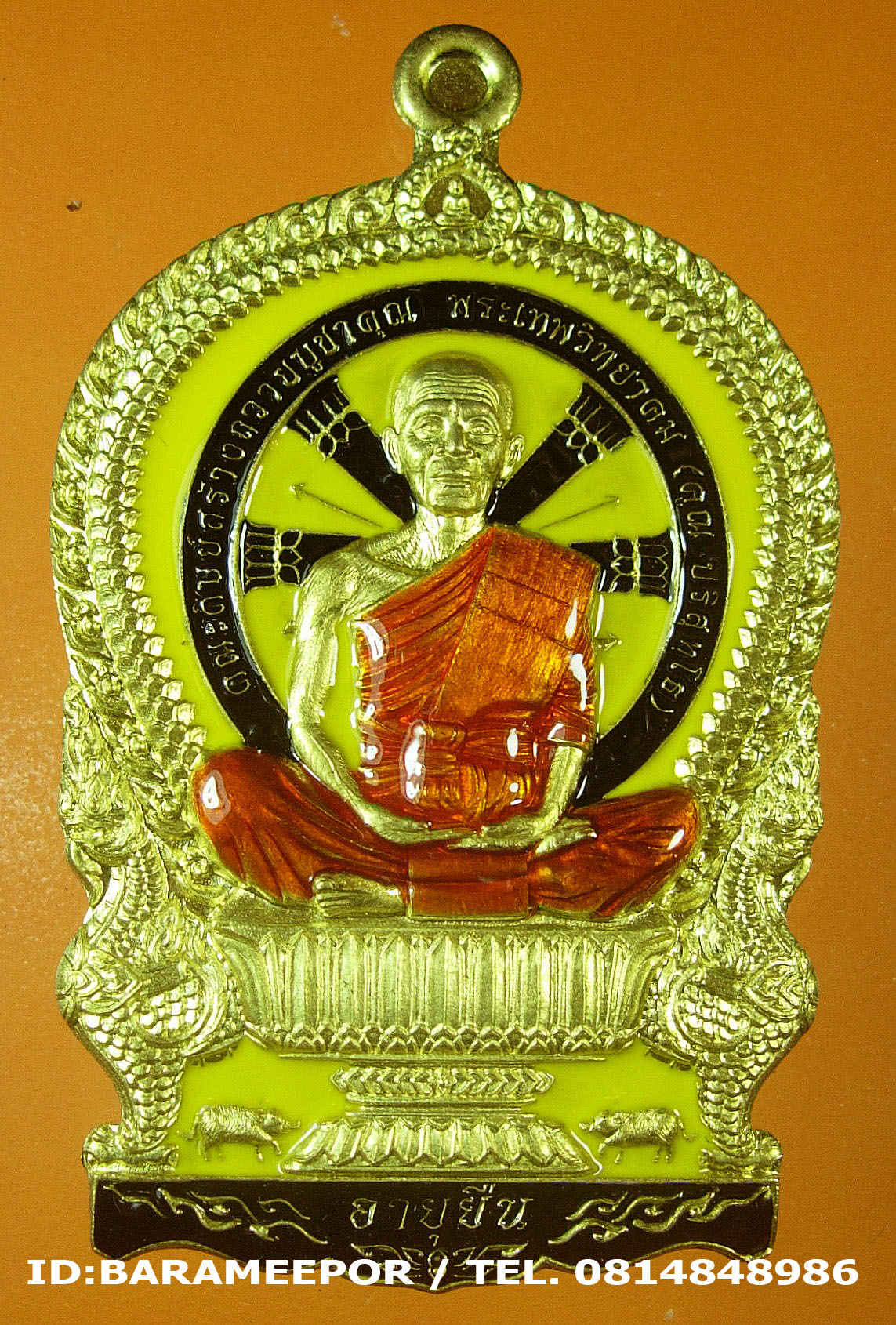 หลวงพ่อคูณ เหรียญเสมานั่งพาน รุ่น อายุยืน หลังหนุมานเชิญธง รุ่นแรก มีให้เลือก 5 เนื้อ