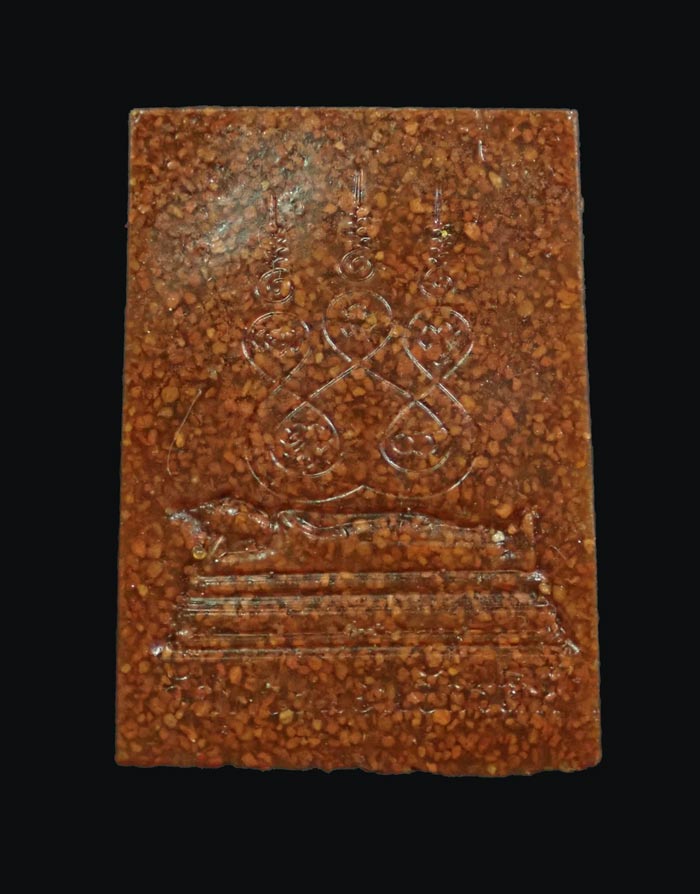 สมเด็จพระนอน วัดพระนอนจักรสีห์ จ.สิงห์บุรี เนื้อกระเบื้องหลังคาพระวิหารหลวง