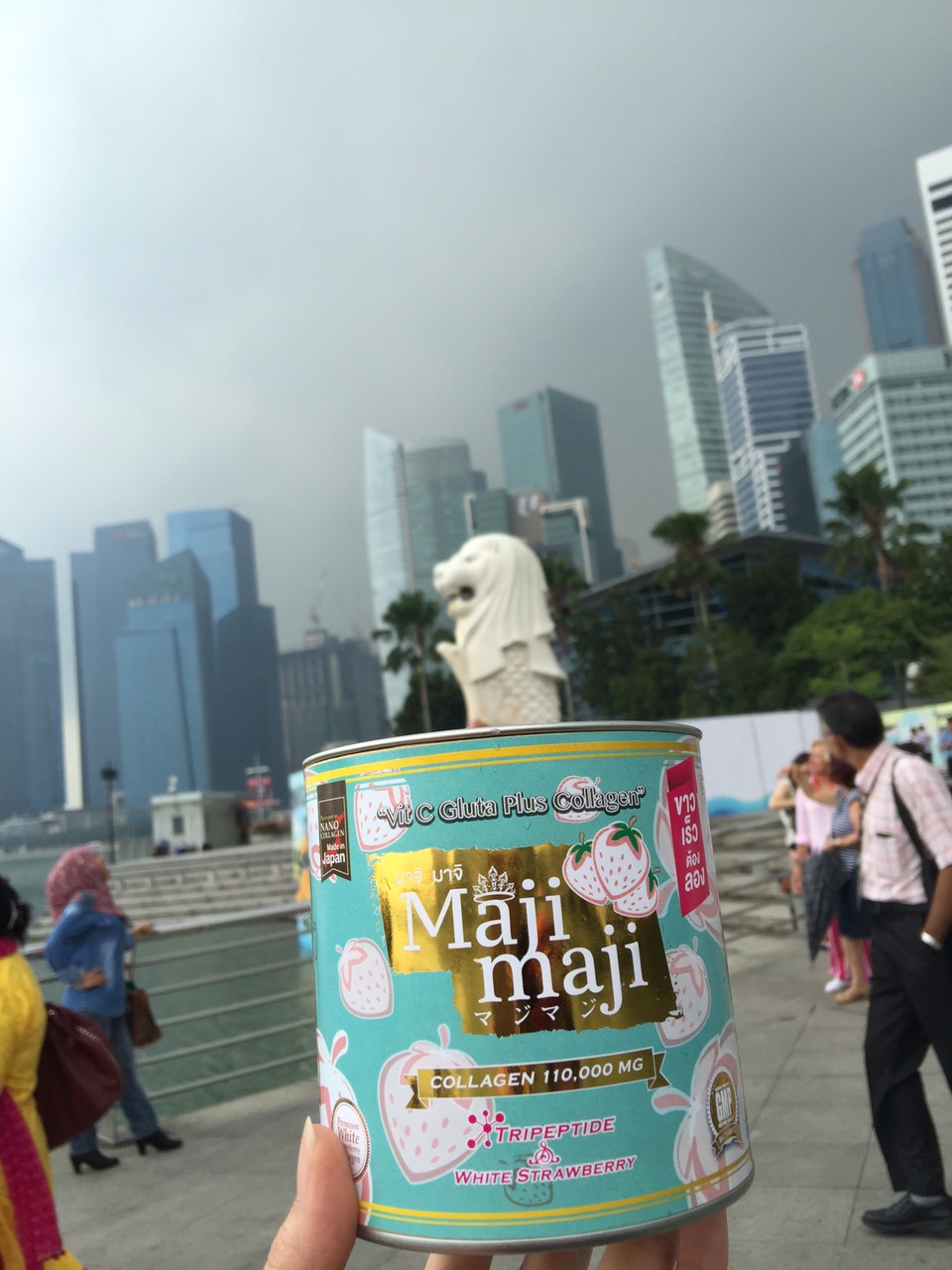 MAJI MAJI Premium Pure Collagen Mineral Flavour มาจิมาจิ คอลลาเจนน้ำแร่ คอลลาเจนโกงอายุ คอลลาเจนหน้าเด็ก