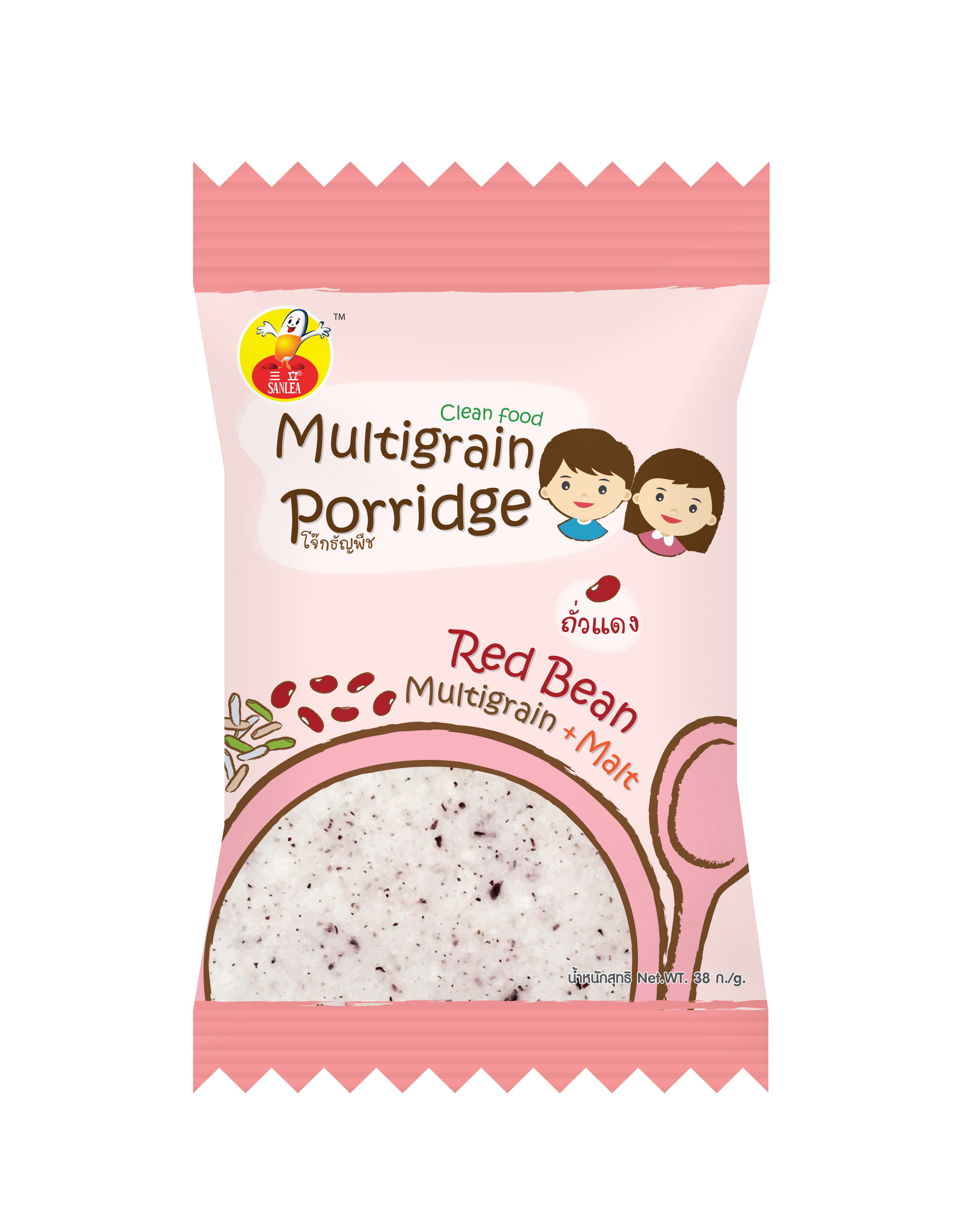 32-142-1200-2 โจ๊กธัญพืช *ถั่วแดง*38ก.(ริชชี่)