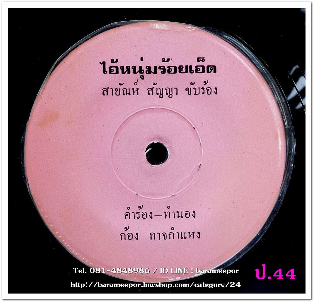 สายัณห์ สัญญา รักอันตราย ไอ้หนุ่มร้อยเอ็ด