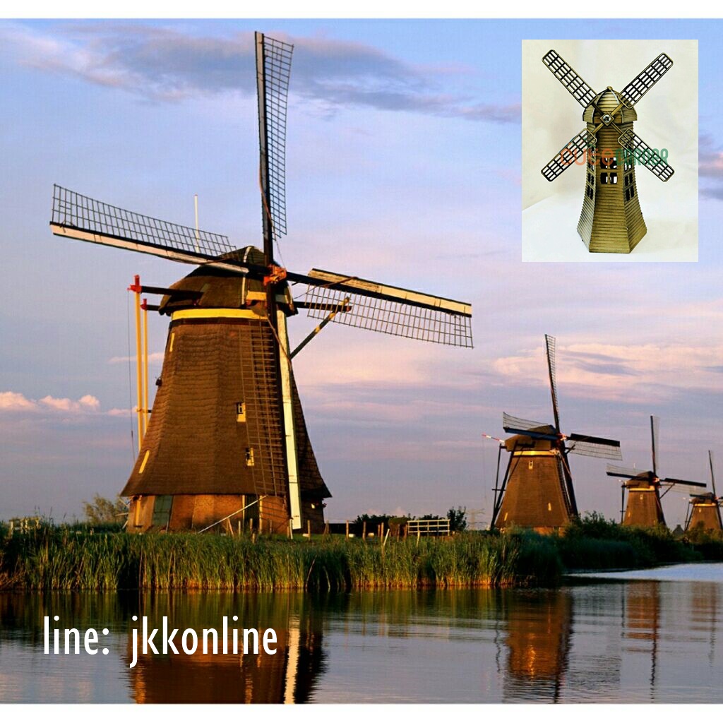 01733-โมเดลกังหันลม 16ซม - ฟรีค่าส่ง