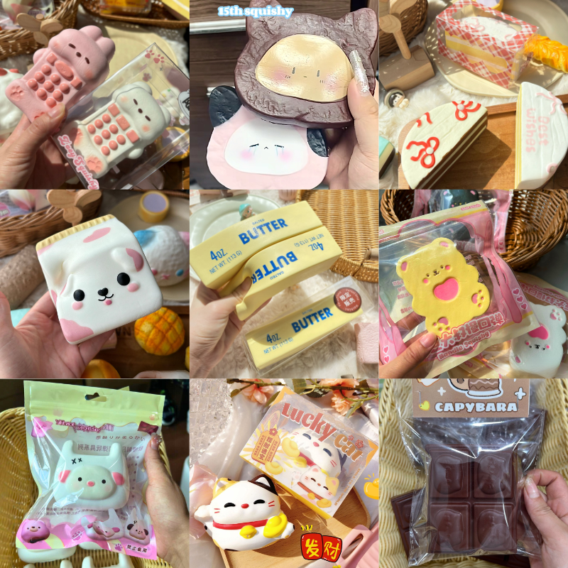 CB0791 สกุชชี่ของแท้ สกุชี่ หน้าหนึบ เนื้อดี สโลว์ ของแท้ สกุชชี่มือ1 พร้อมส่ง