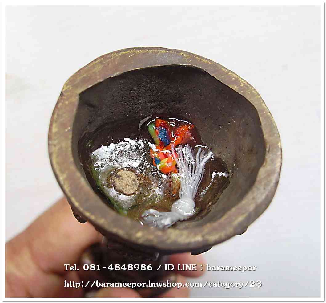 ไอ้ไข่ เด็กวัดเจดีย์ รุ่นสรงน้ำ 63 องค์บูชาโลหะทองแดงรมดำ ขนาด 5 นิ้ว เลขมงคล ๑๖๐๒ รวมกันได้ ๙..1