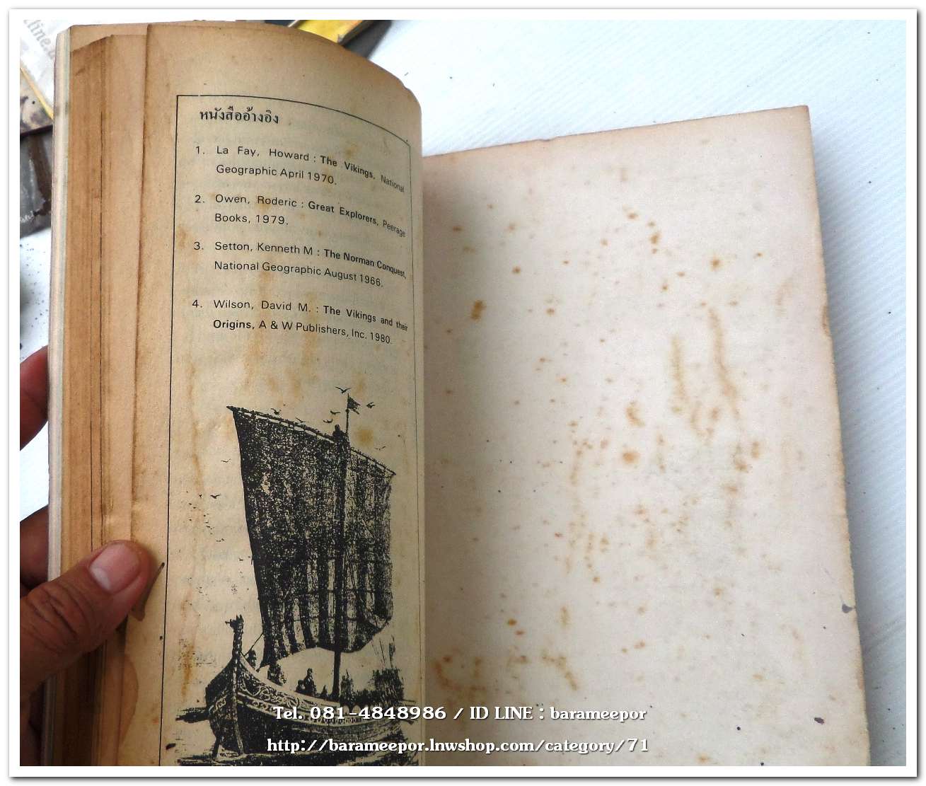 หนังสือ โลกลึกลับของ ไวกิ้ง โดย สำเริง สัมพันธารักษ์