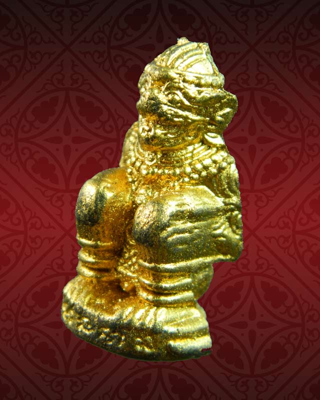 หนุมาน "รุ่นแรก" หลวงพ่อแสวง วัดลาดปลาดุก นนทบุรี ปี 2559 เนื้อผง