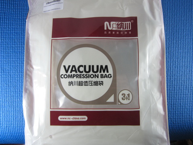 (A0118-3A)ชุดถุงสุญญากาศ3ใบ พร้อมกระบอกสูบลม VACUUM BAG