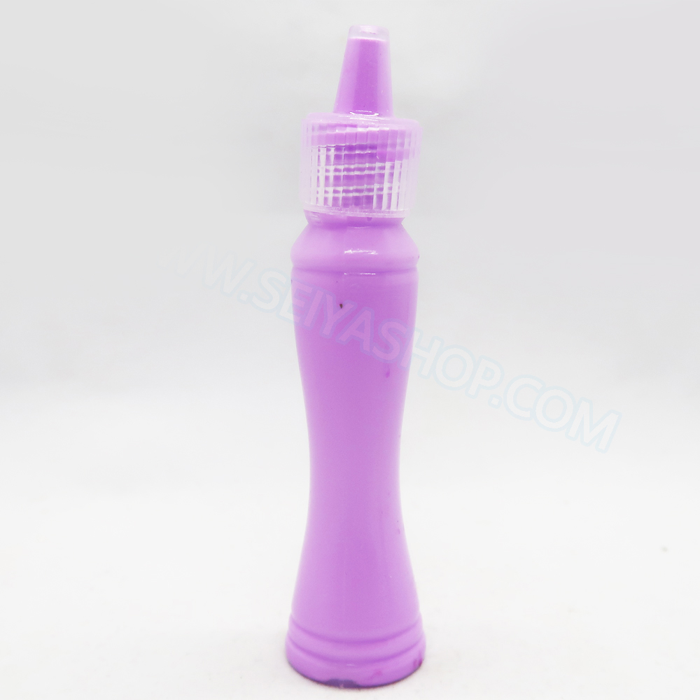 S093 ซอสตกแต่ง Deco สกุชี่ สีม่วง หลอดขนาด 20 ML