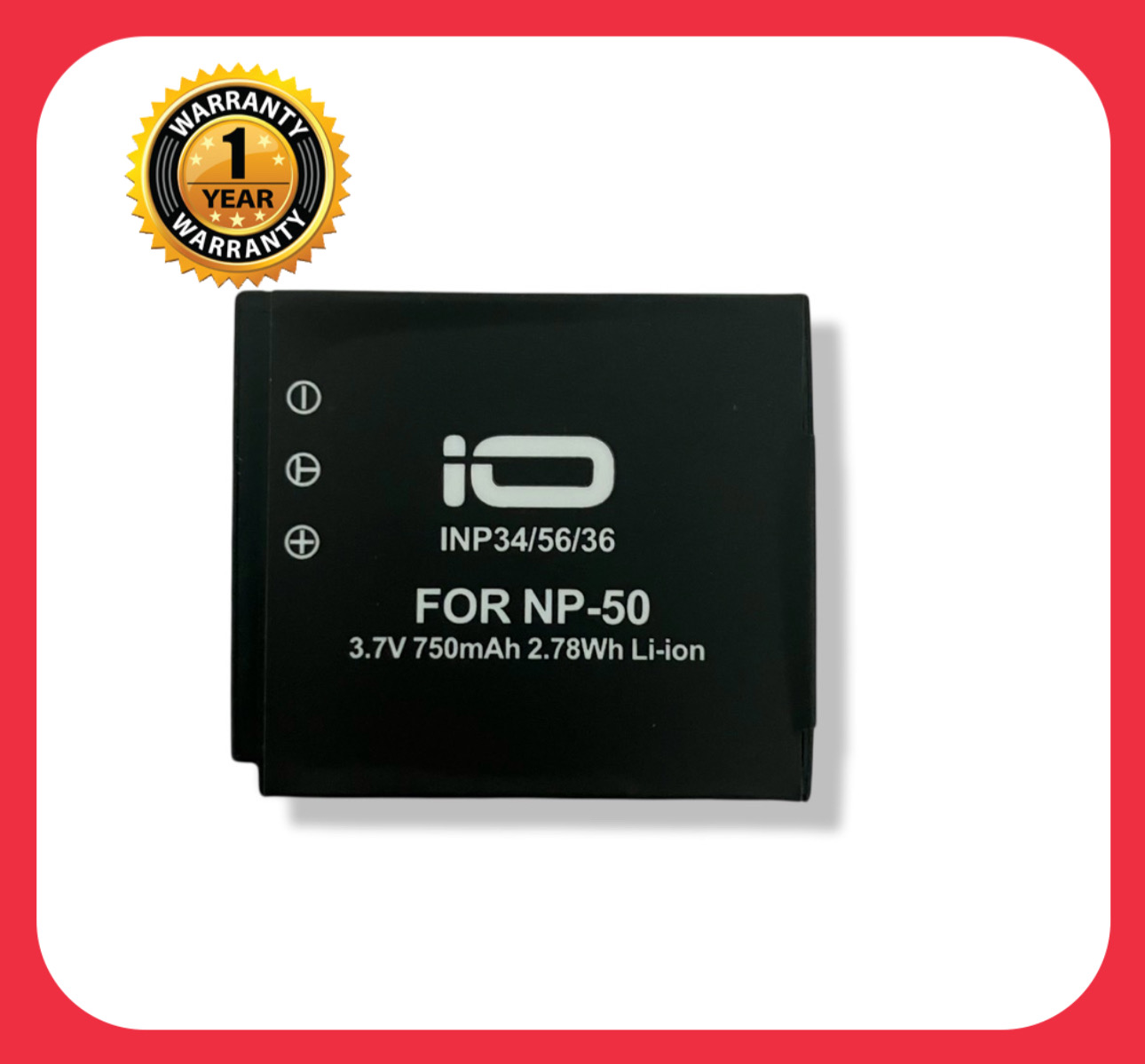 แบตเตอรี่ ฟูจิ NP-50/Fuji Battery NP-50 แบตเตอรี่กล้อง Fuji NP-50 FNP50 (Kod KLIC-7004 K7004) Camera Battery แบตฟูจิ ใช้กับ FUJI Fujifilm รุ่นXF1 X10 X20 , FinePix XP100 F60fd F100fd F200EXR
